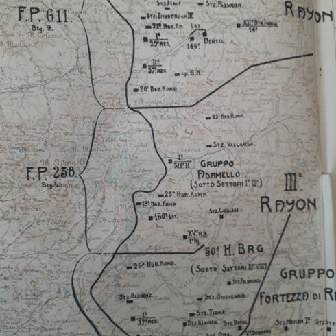 Carta di Artiglieria Adamello