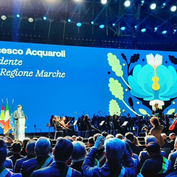 2024-01-20-Cerimonia di inaugurazione Pesaro Capitale della Cultura 2024 - Francesco Acquaroli - Presidente della Regione Marche