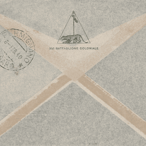 Busta con timbro postale Fermignano, 06-02-1940