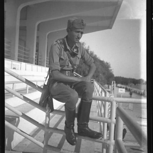 Carlo a Tripoli-Tiburtina Galoppatoio Busetta 19-10-1935