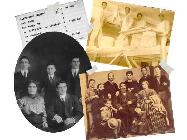 Famiglia Cappuccino, dall’Italia all’America Famiglia Cappuccino, dall'Italia all'America