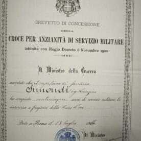 1964-07-18 Croce per Anzianità si Servizio Militare