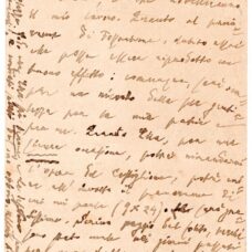 maggio 1907 - Cartolina autografa A. Vernarecci (fronte)