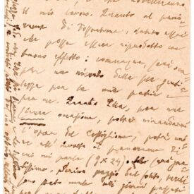 maggio 1907 - Cartolina autografa A. Vernarecci (fronte)