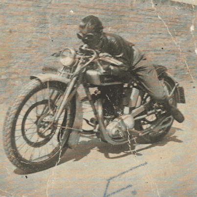 Fernando Bruscoli motocicletta
