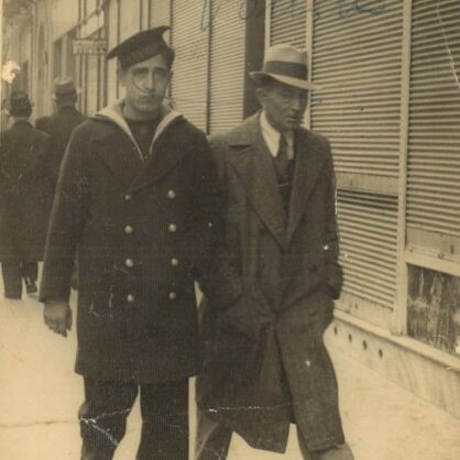 Giuseppe Frascella con il padre