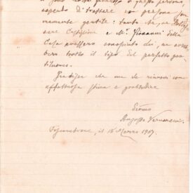 15 marzo 1907 - Lettera autografa A.Vernarecci - pag. 3