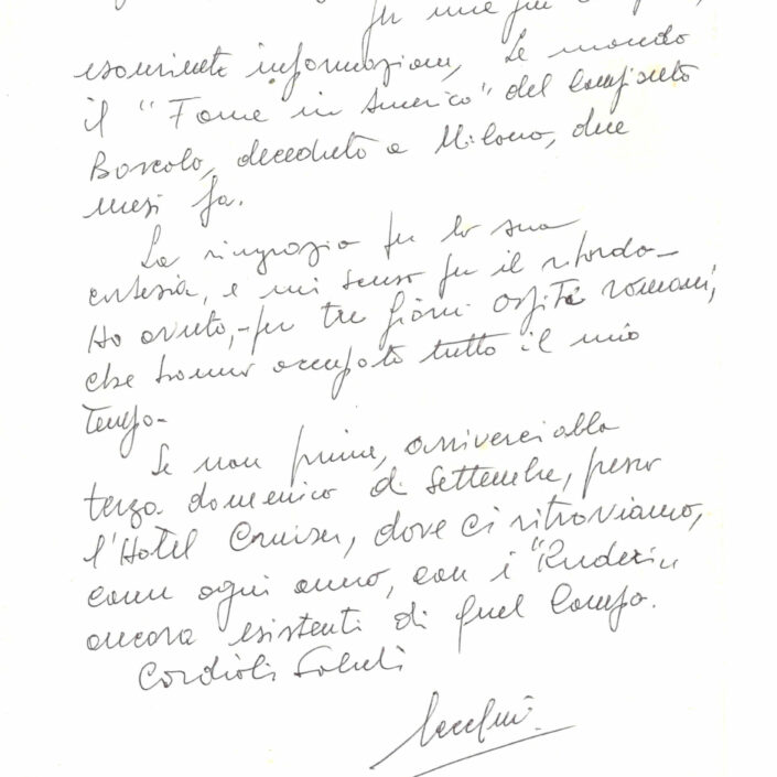 200-05-10 Dedica a Luigi Leonardi da Walter Cecchini