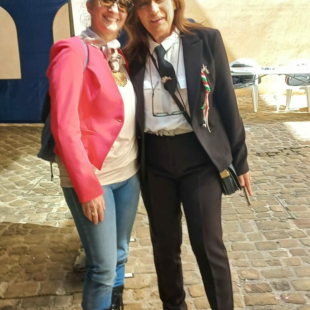 2025-05-24 Inaugurazione 3 edizione mostra Portale delle Memorie presso il cortile di Palazzo Gradari