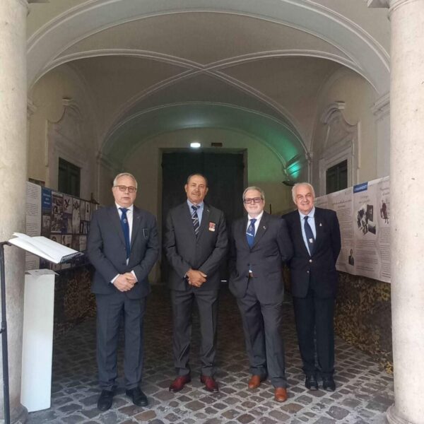 2025-05-24 Inaugurazione 3 edizione mostra Portale delle Memorie presso il cortile di Palazzo Gradari