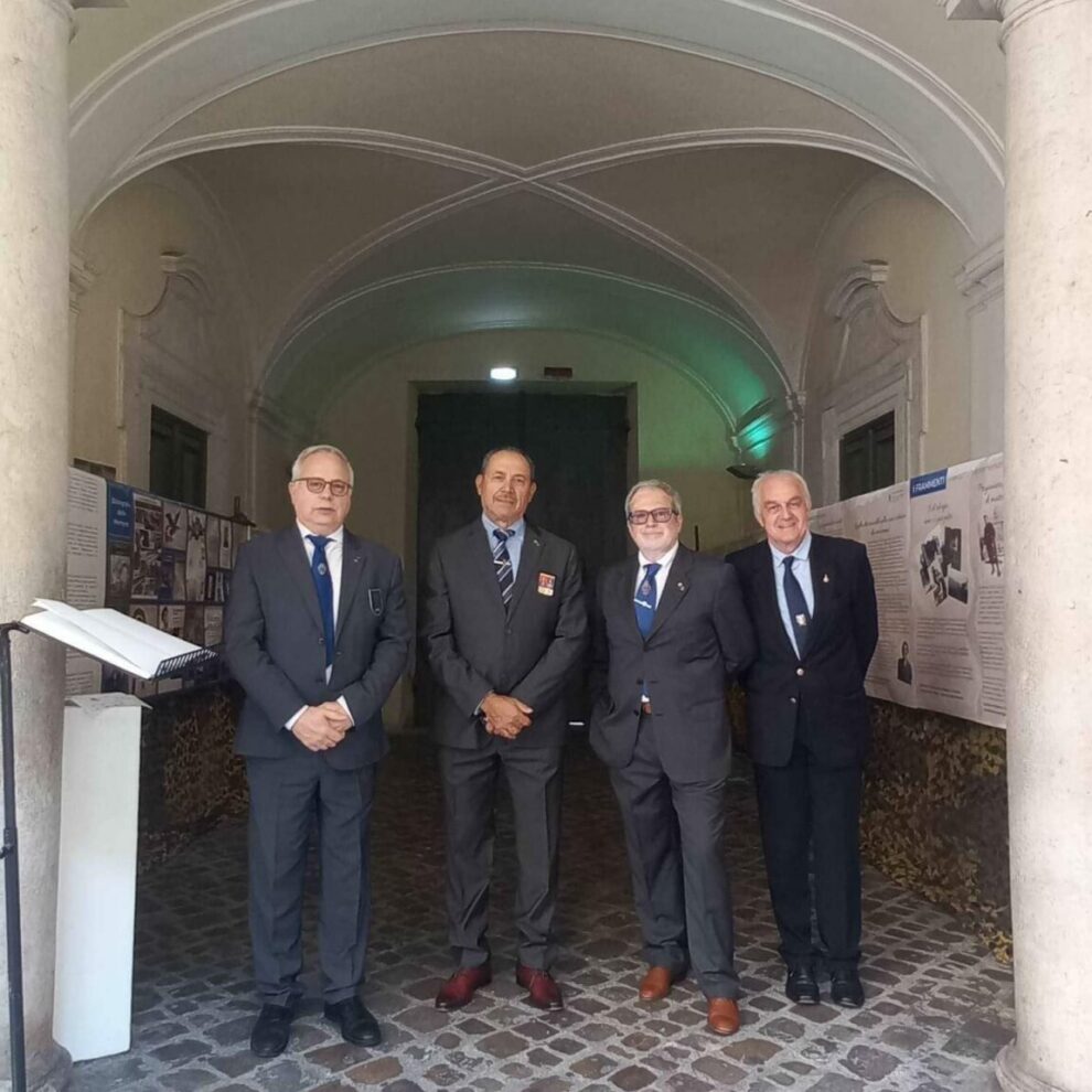 2025-05-24 Inaugurazione 3 edizione mostra Portale delle Memorie presso il cortile di Palazzo Gradari