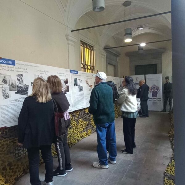 2025-05-24 Inaugurazione 3 edizione mostra Portale delle Memorie presso il cortile di Palazzo Gradari