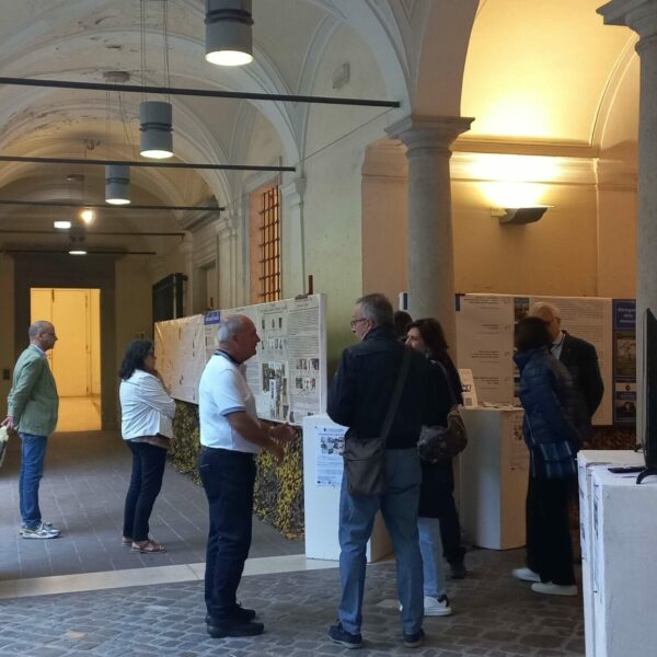 2025-05-24 Inaugurazione 3 edizione mostra Portale delle Memorie presso il cortile di Palazzo Gradari