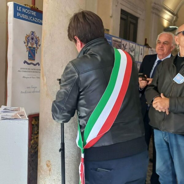 2025-05-24 Inaugurazione 3 edizione mostra Portale delle Memorie presso il cortile di Palazzo Gradari-Andrea Biancani, Sindaco di Pesaro