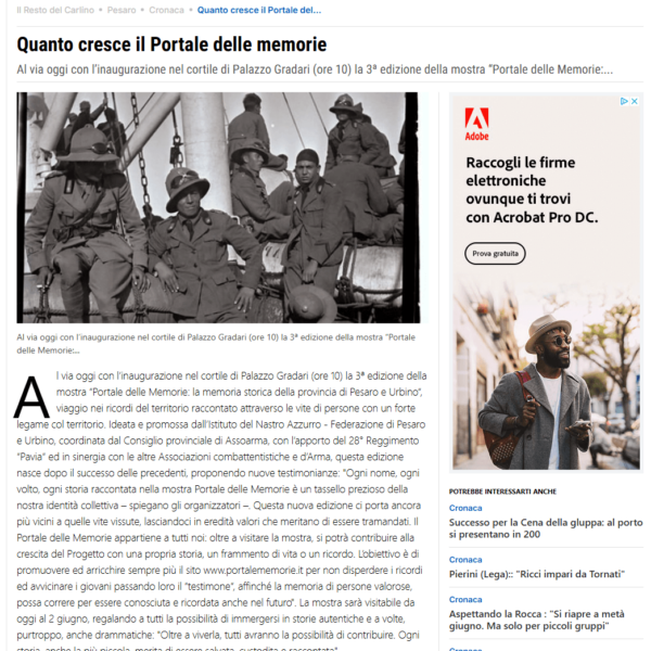 2025-05-24 Il Resto del Carlino Inaugurazione Mostra