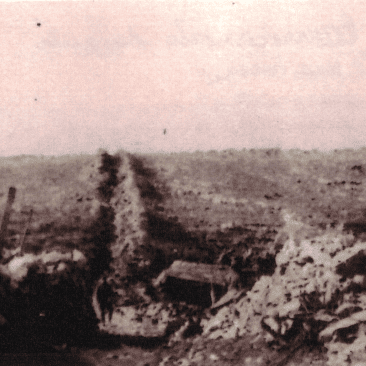 Camminamento davanti la mia buca - dall'album del soldato Di Camillo Orazio