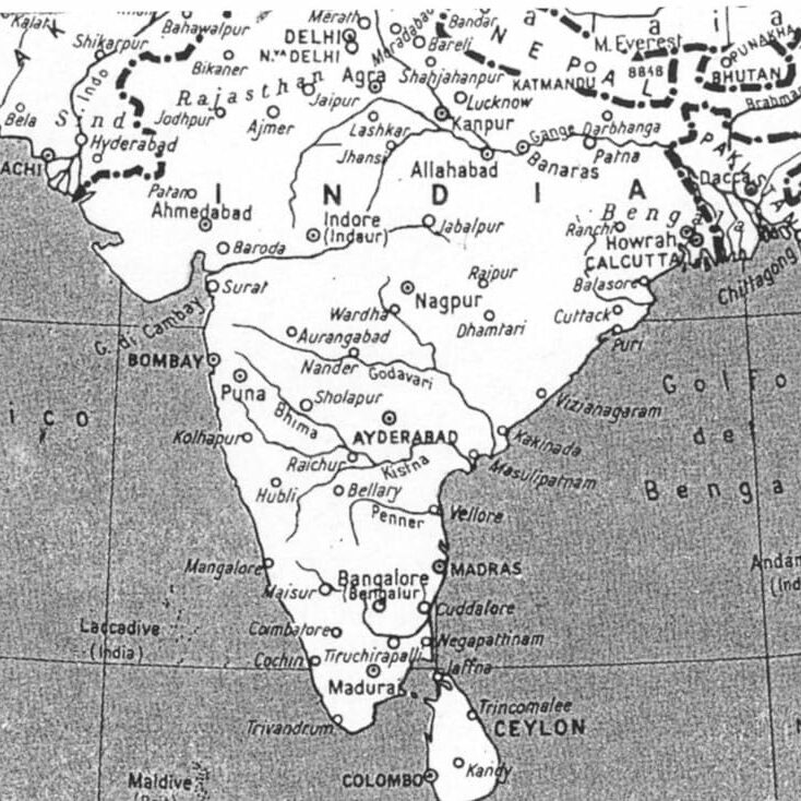 India Britannica, Campi dei prigionieri: Bombay, Bangalore, Yol, Dehra Dun
