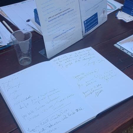 20250614-Lassù dove volano gli eroi-Libro delle firme