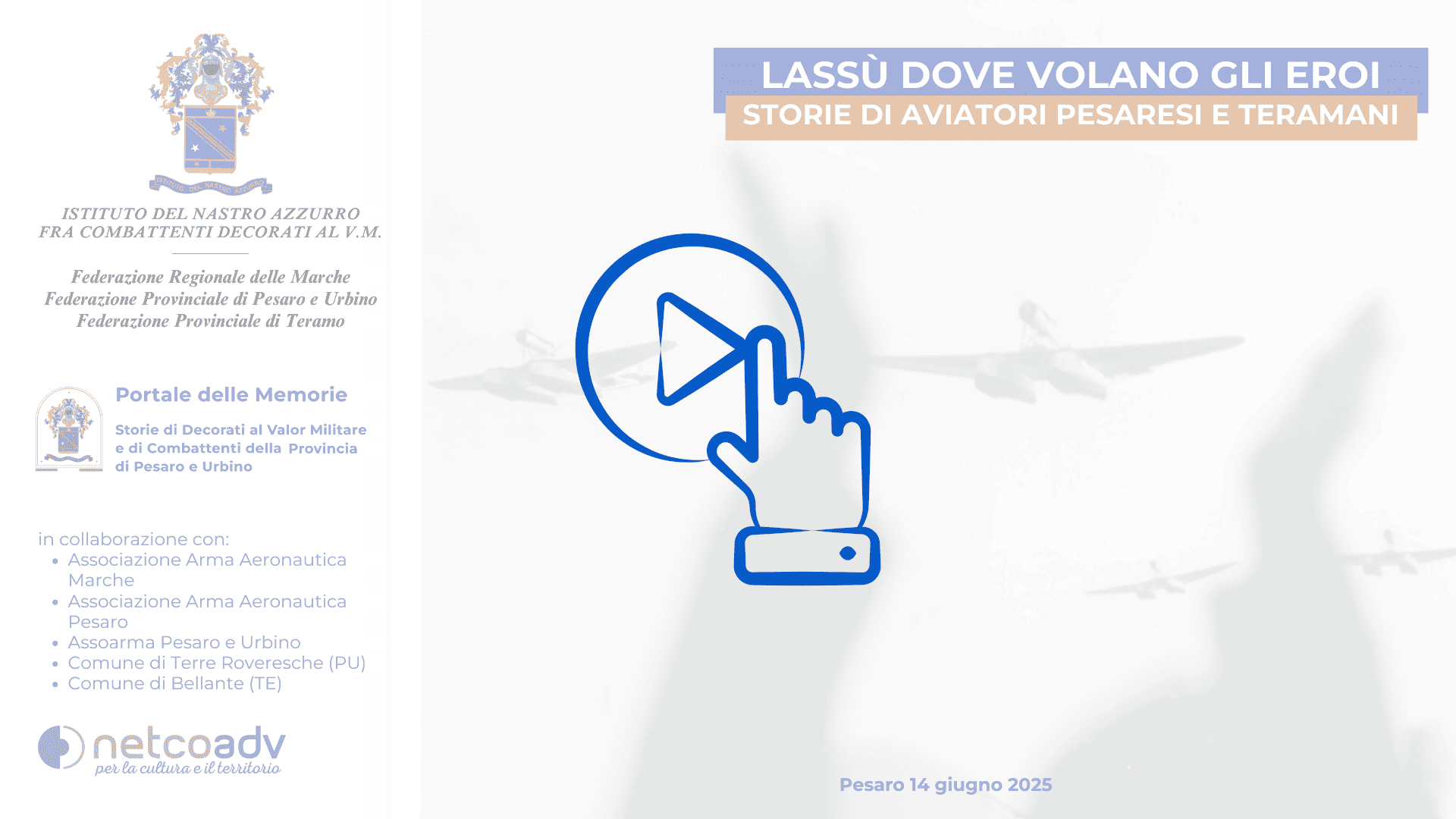 Lassù dove volano gli eroi - Video apertura